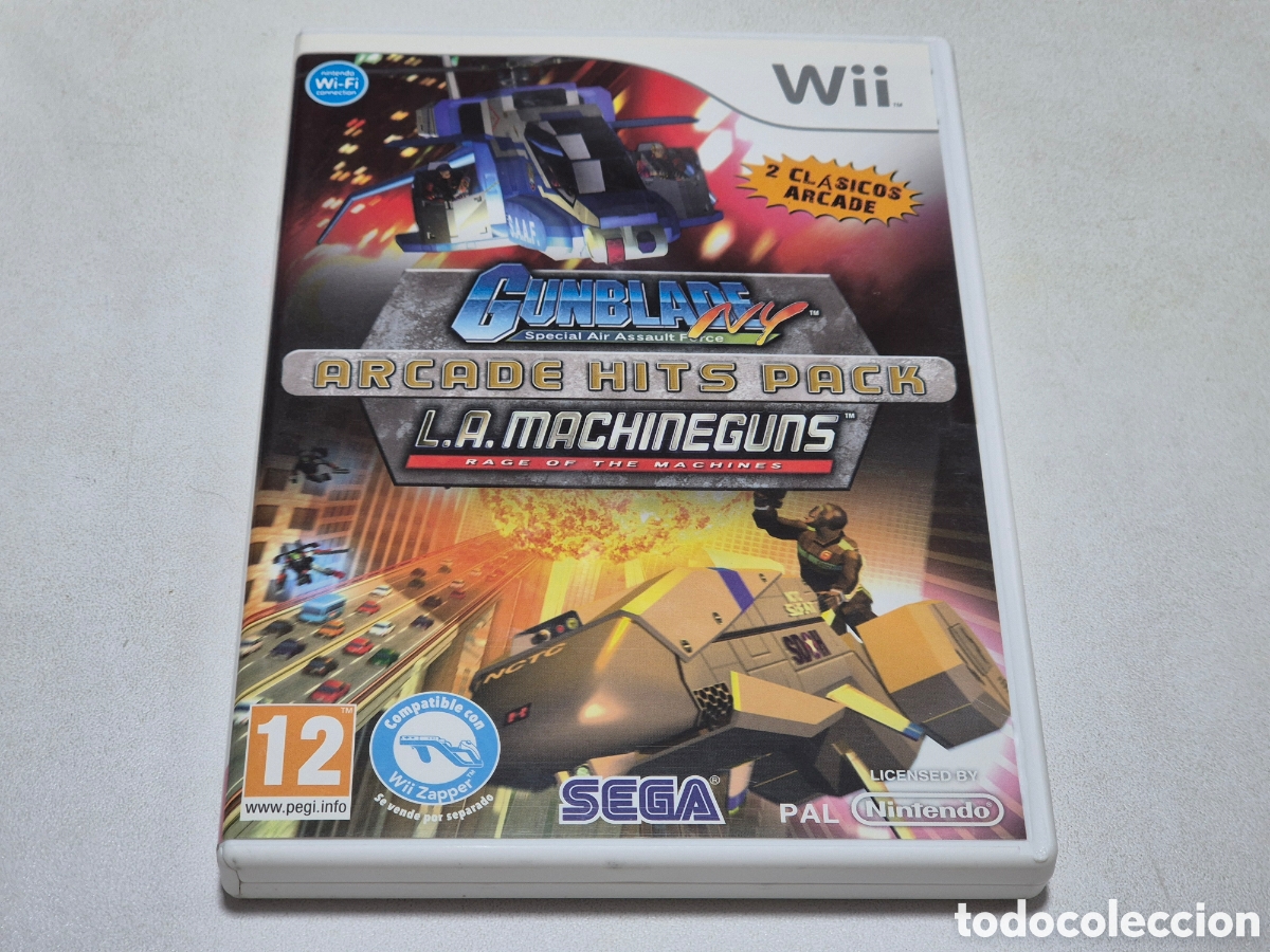 Videojuegos y consolas: Arcade Hits Pack . Gunblade + L.A. Machineguns - Foto 1