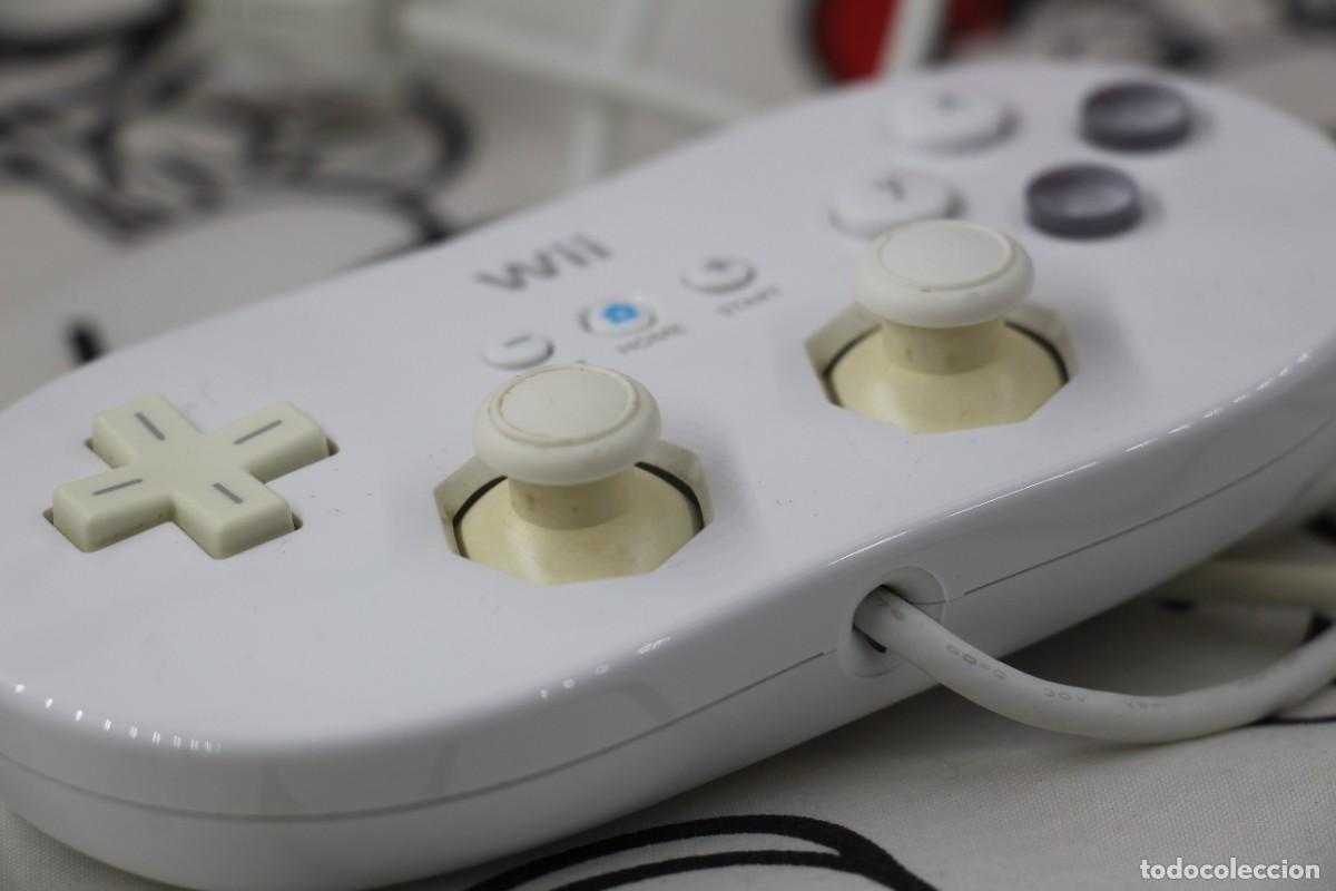 Videojuegos y consolas: NINTENDO WII CLASSIC CONTROLLER BLANCO WHITE OFICIAL ORIGINAL - Foto 2