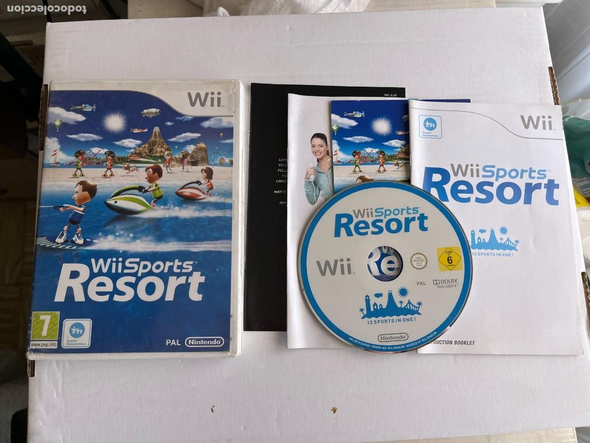 Videojuegos y Consolas: WII SPORTS RESORT- NINTENDO WII KREATEN