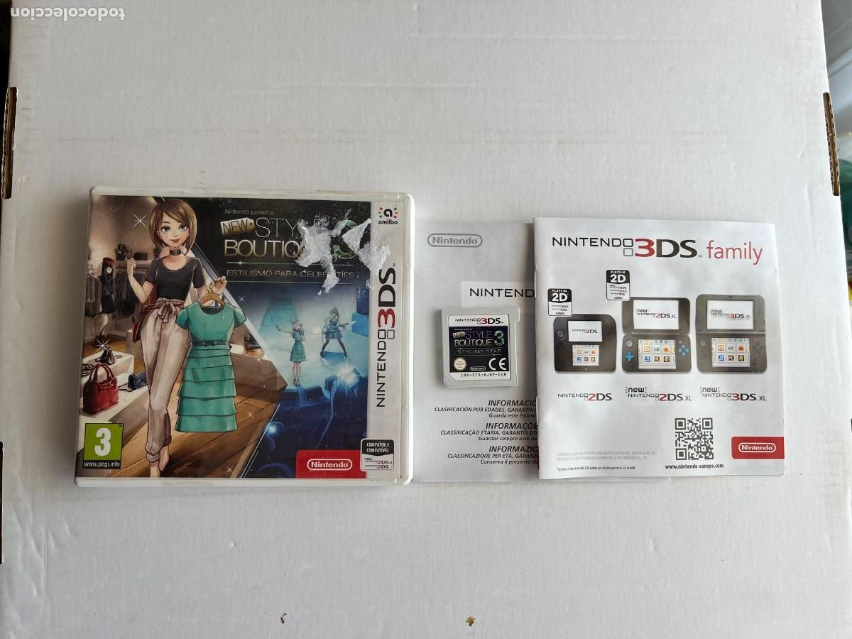 Videojuegos y Consolas: NINTENDO PRESENTS NEW TYLE BOUTIQUE 3 ESTILISMO PARA CELEBRITIES - NINTENDO 3DS KRETEN