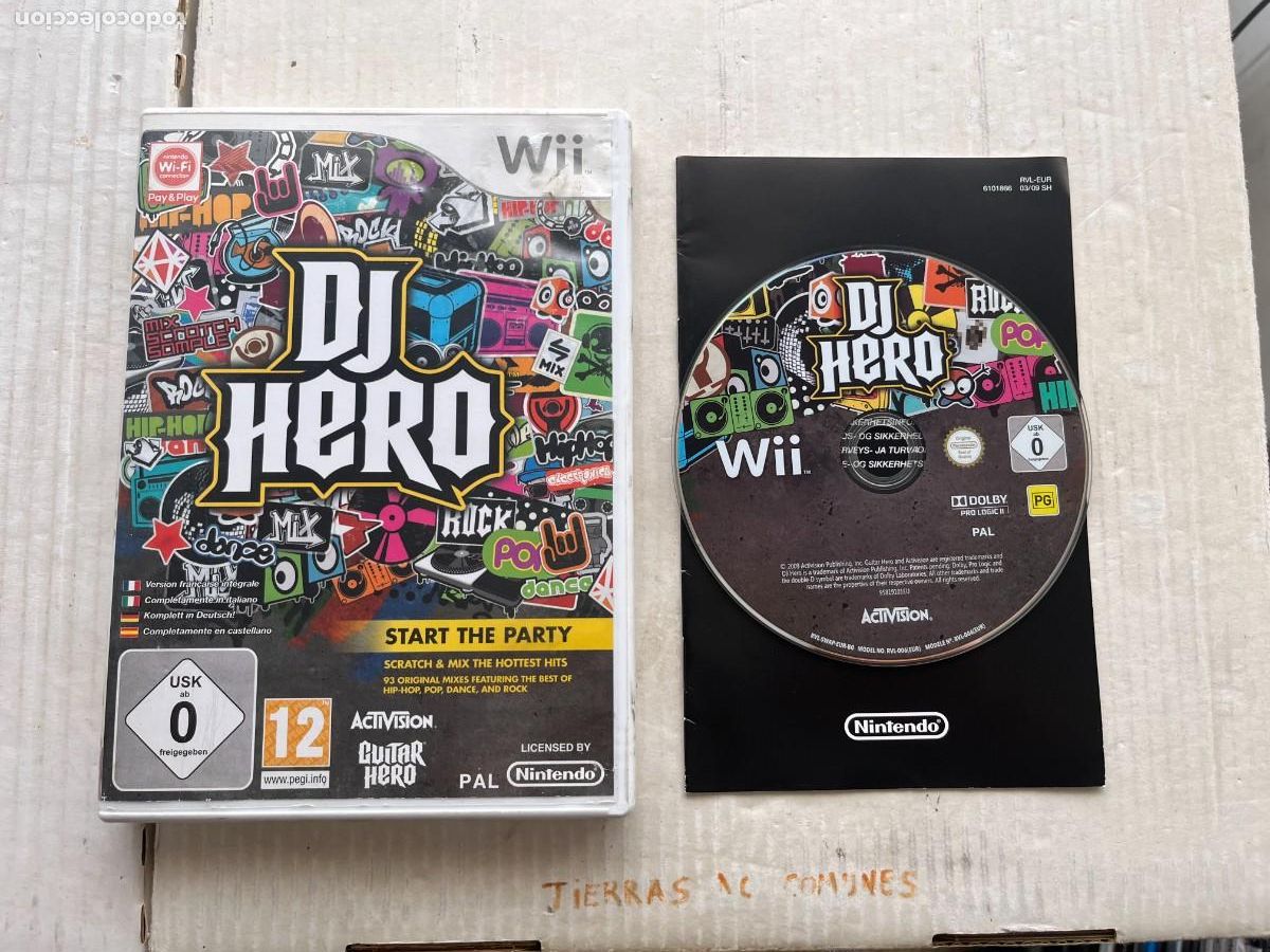 Videojuegos y Consolas: dj hero - nintendo wii kreaten