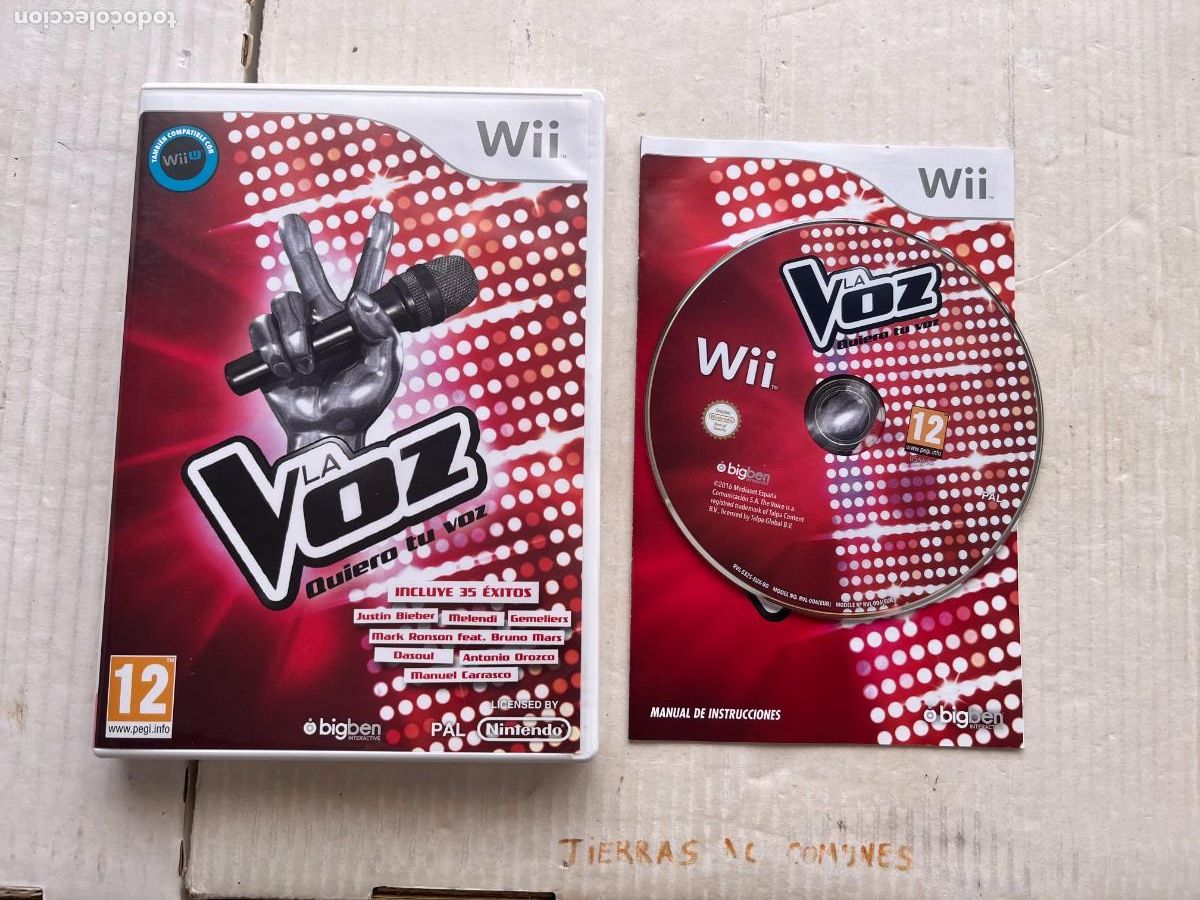 Videojuegos y Consolas: la voz 1 - nintendo wii kreaten