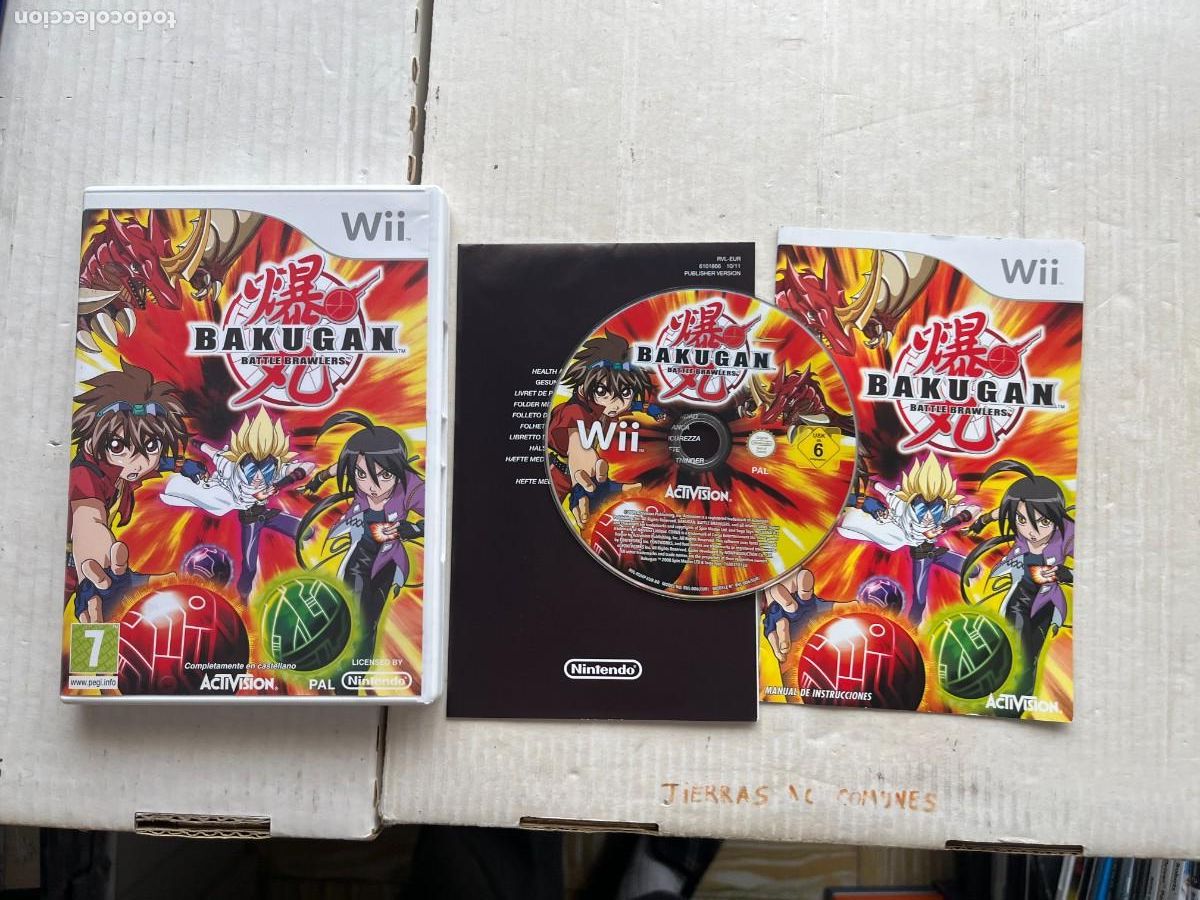 Videojuegos y Consolas: BAKUGAN BATTLE BRAWLERS - nintendo wii kreaten