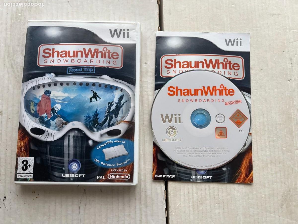 Videojuegos y Consolas: SHAUNWHITE SNOWBOARDING SHAUN WHITE SNOW BOARDING - NINTENDO WII KREATEN TABLA BALANCE COMPATIBLE