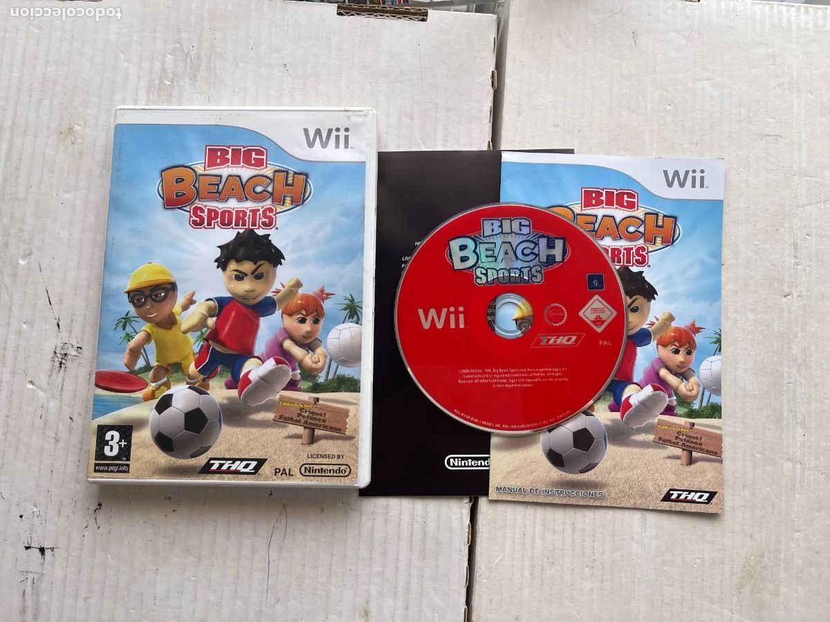 Videojuegos y Consolas: BIG BEACH SPORTS - NINTENDO WII KREATEN TABLA BALANCE COMPATIBLE