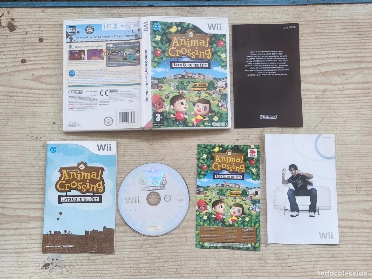 Videojuegos y Consolas: Juego Nintendo Wii - Animal Crossing- Let's Go to the City - Con Tarjeta Club Nintendo