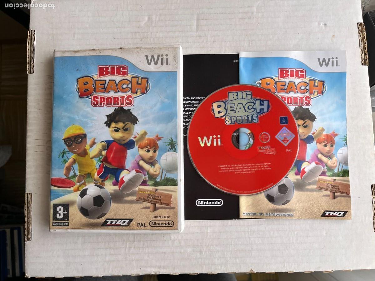 Videojuegos y Consolas: BIG BEACH SPORTS- NINTENDO WII KREATEN