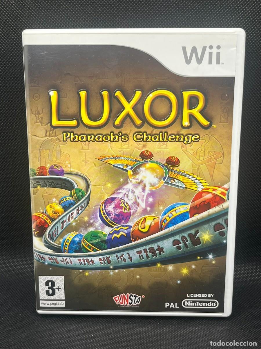 Videojuegos y Consolas: Luxor: Pharaoh's Challenge - Nintendo Wii - Completo