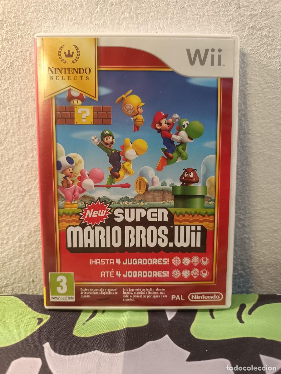 Videojuegos y Consolas: New Super Mario Bros Wii Pal Esp