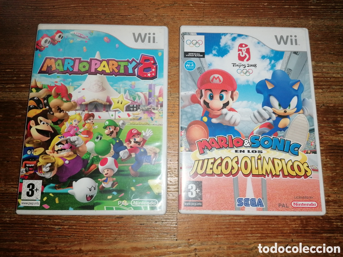 Videojuegos y Consolas: Mario & Sonic en los Juegos Ol&iacute;mpicos + Mario Party 8