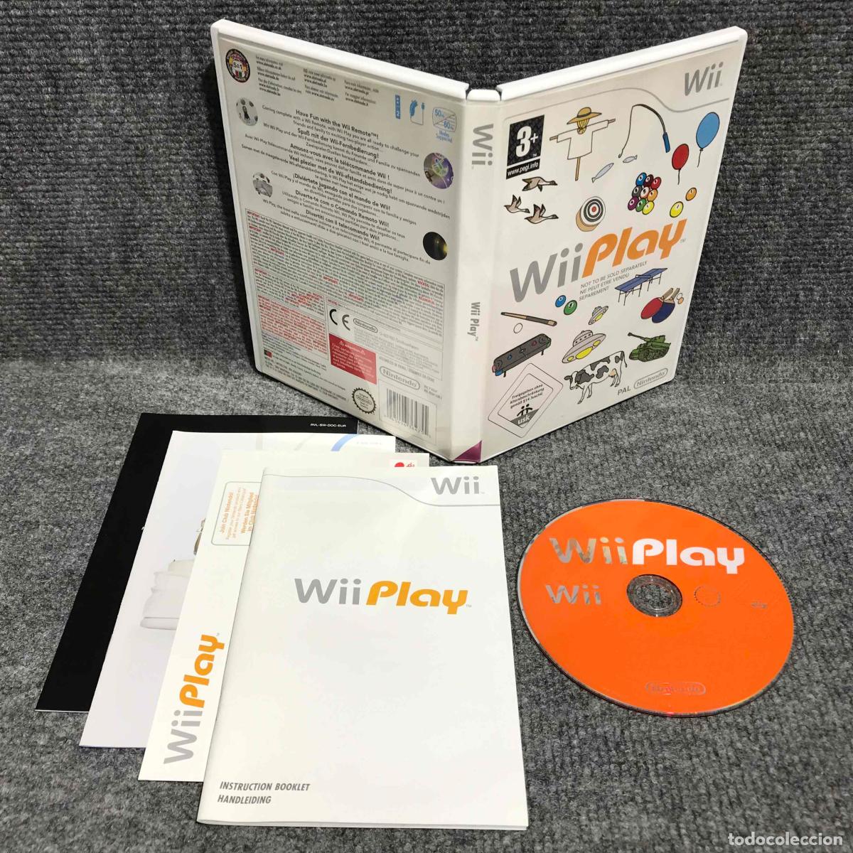 Videojuegos y Consolas: WII PLAY NINTENDO WII