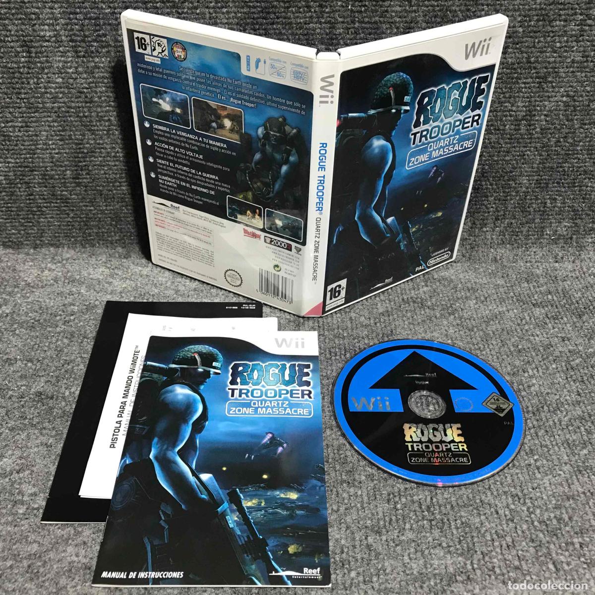 Videojuegos y Consolas: ROGUE TROOPER QUARTZ ZONE MASSACRE NINTENDO WII