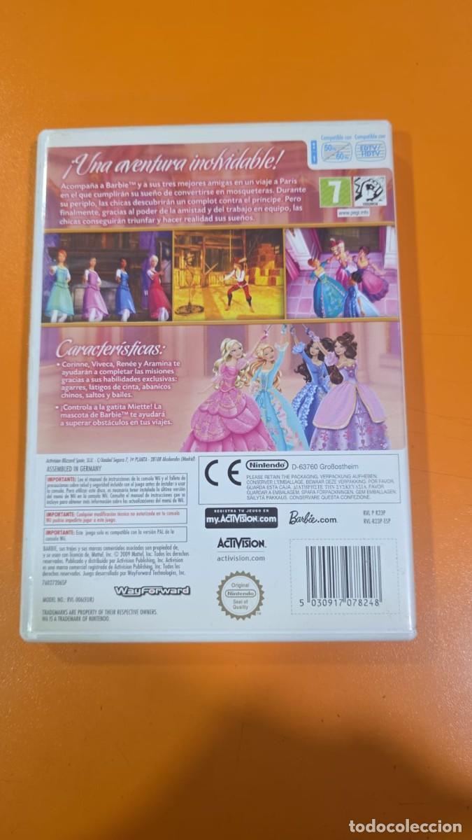 Videojuegos y consolas: Barbie y las 3 Mosqueteras [WII] - Foto 2