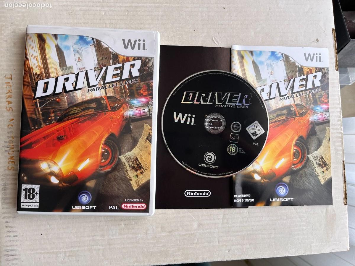 Videojuegos y Consolas: DRIVER PARALLEL LINES - NINTENDO WII KREATEN