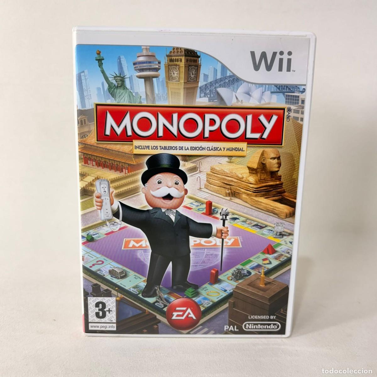 Videospiele und Konsolen: VIDEOJUEGO NINTENDO WII - MONOPOLY + CAJA + INSTRUCCIONES