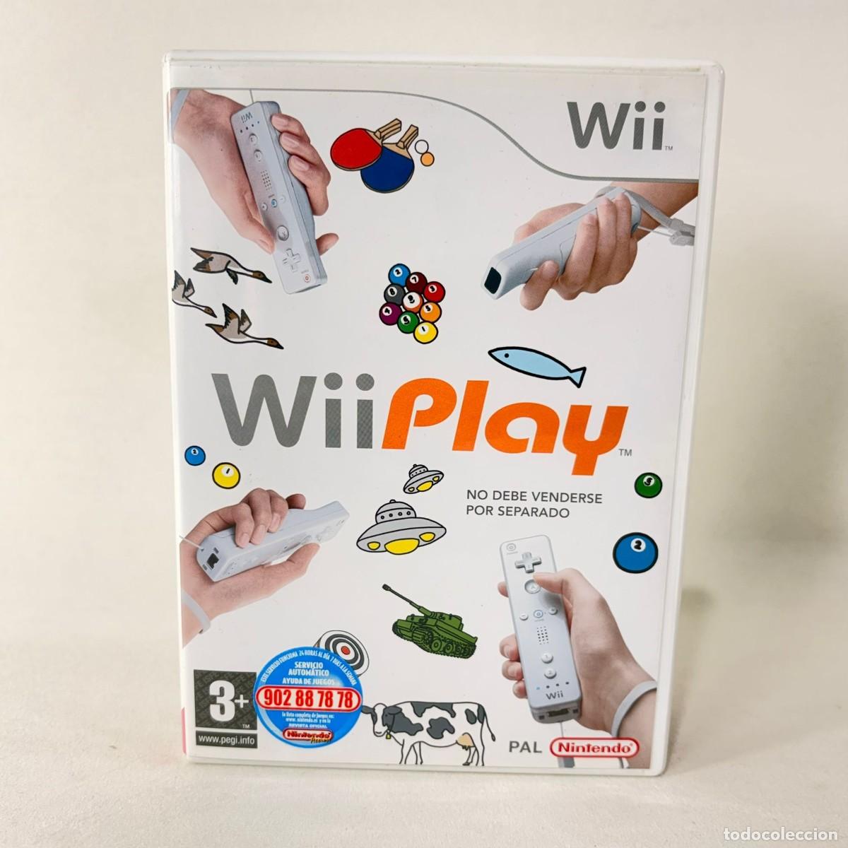 Videospiele und Konsolen: VIDEOJUEGO NINTENDO WII - WII PLAY + CAJA + INSTRUCCIONES