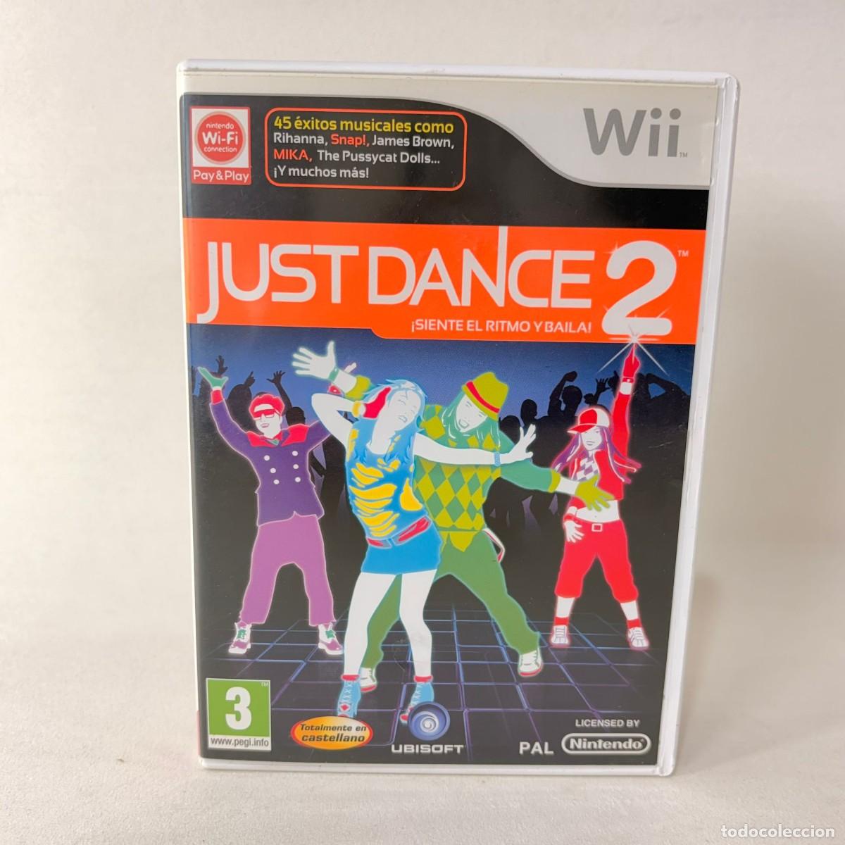 Videospiele und Konsolen: VIDEOJUEGO NINTENDO WII - JUST DANCE 2 + CAJA + INSTRUCCIONES