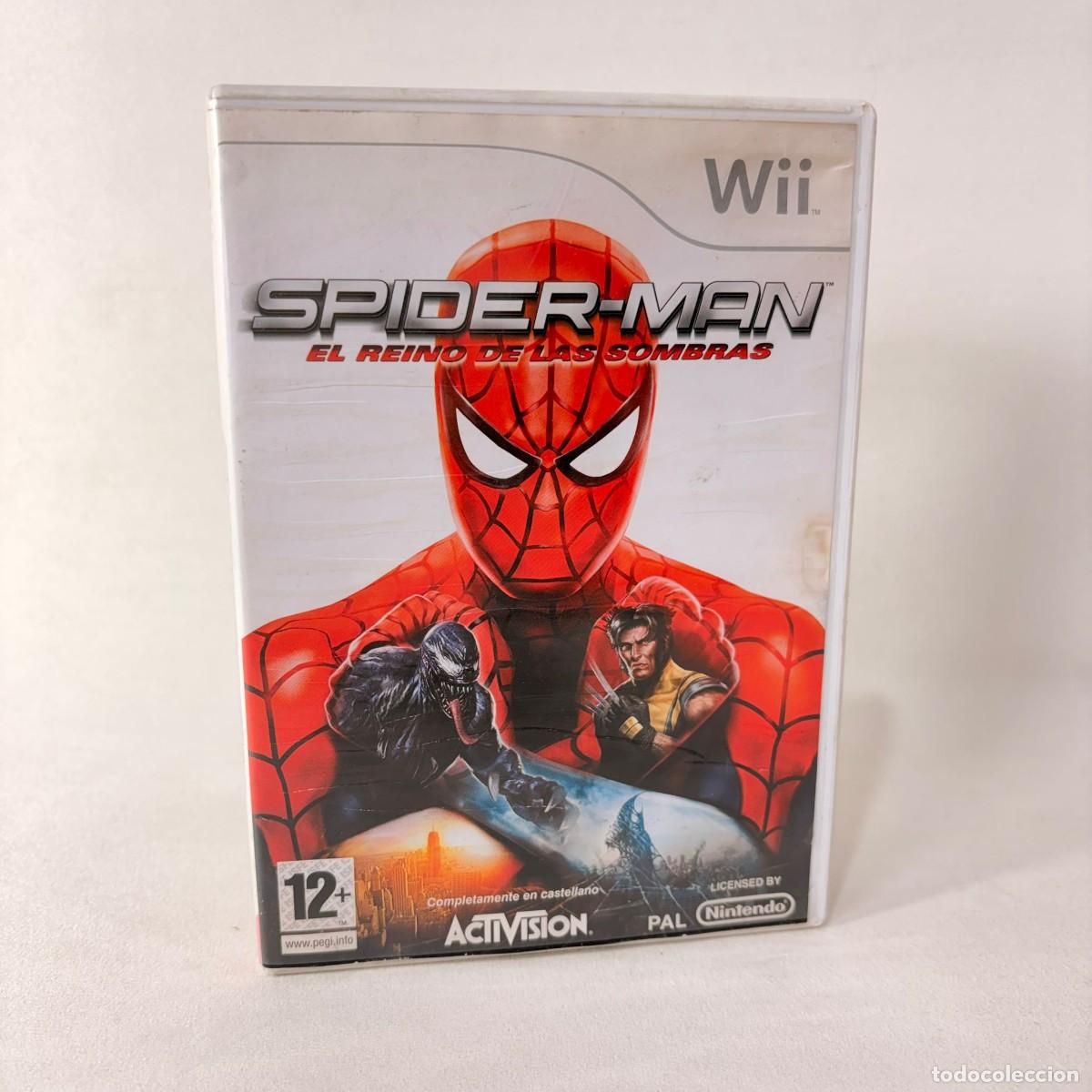 Videospiele und Konsolen: VIDEOJUEGO NINTENDO WII - SPIDER-MAN EL REINO DE LAS SOMBRAS + CAJA + INSTRUCCIONES