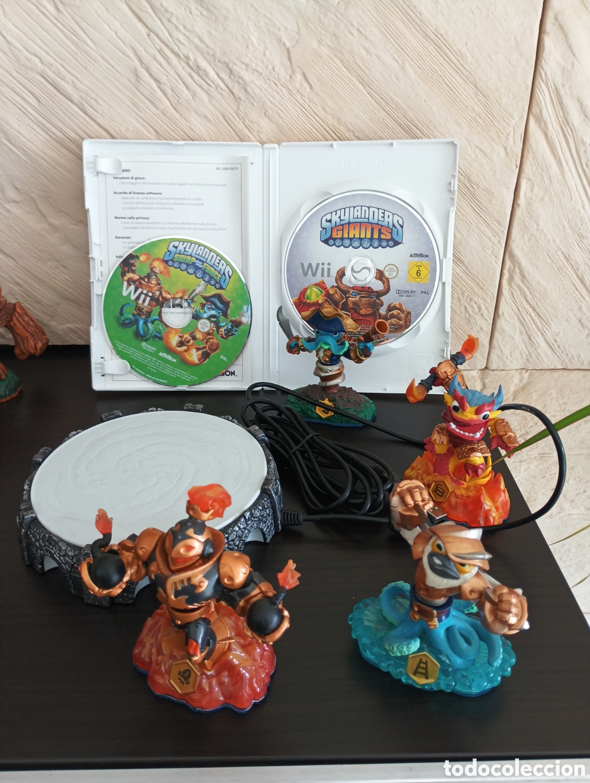 Videojuegos y consolas: consola NINTENDO + figuras Skylanders - Foto 6