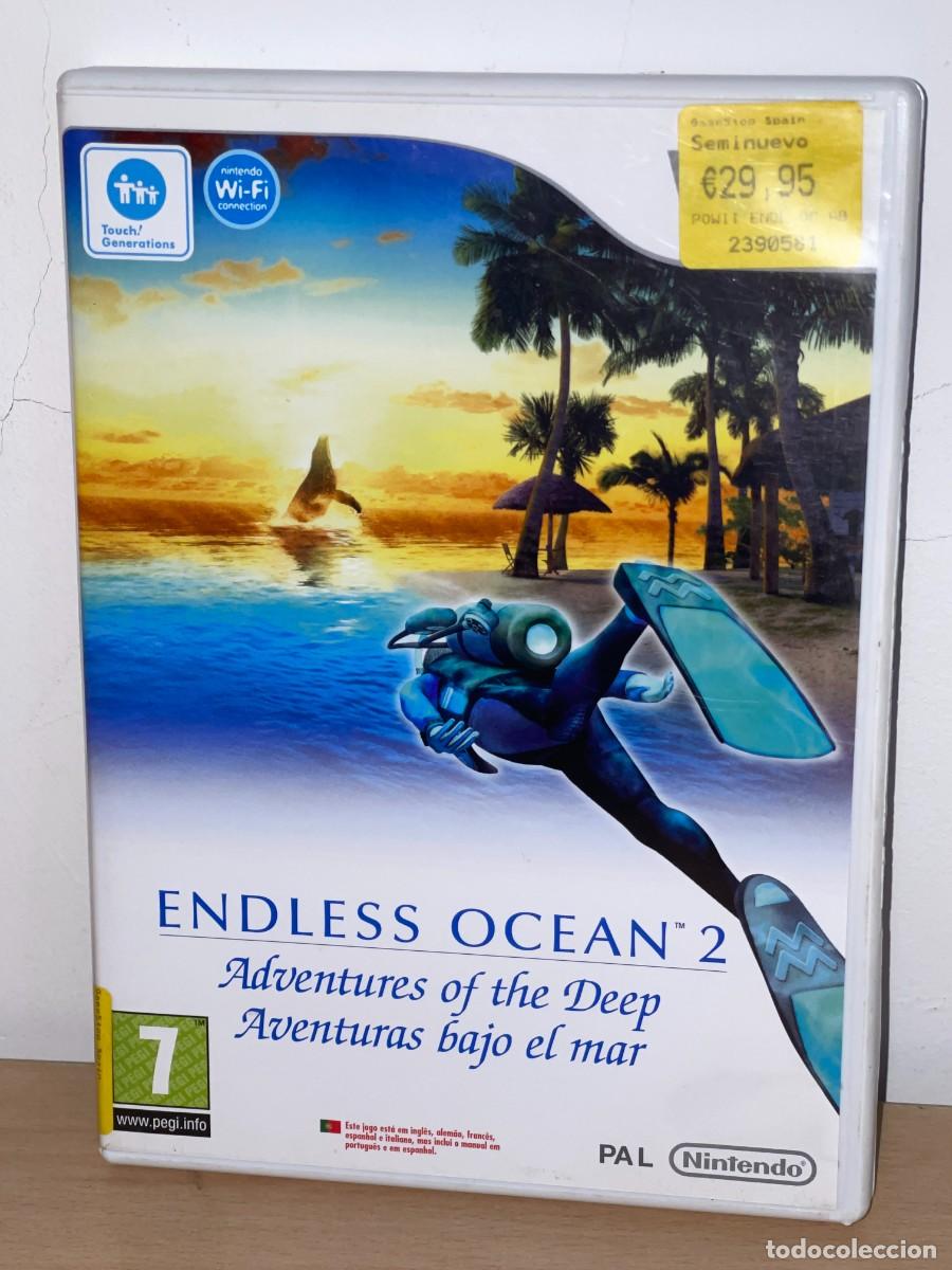 Video Games and Consoles: Nintendo Wii juego Endless Ocean 2 Aventuras bajo el mar PAL Castellano a&ntilde;o 2009