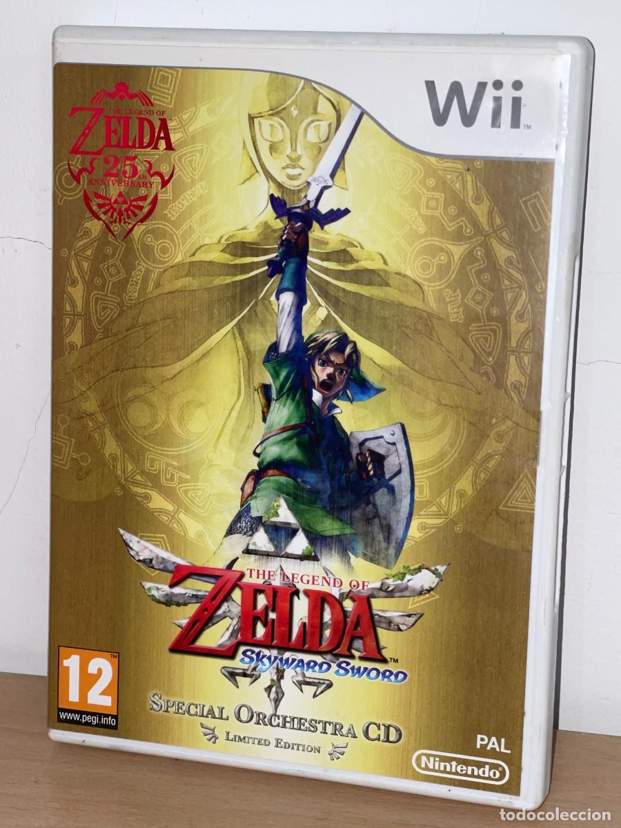 Videojuegos y Consolas: Nintendo Wii juego The Legend of ZELDA Skyward Sword Limited Edition PAL Castellano a&ntilde;o 2011