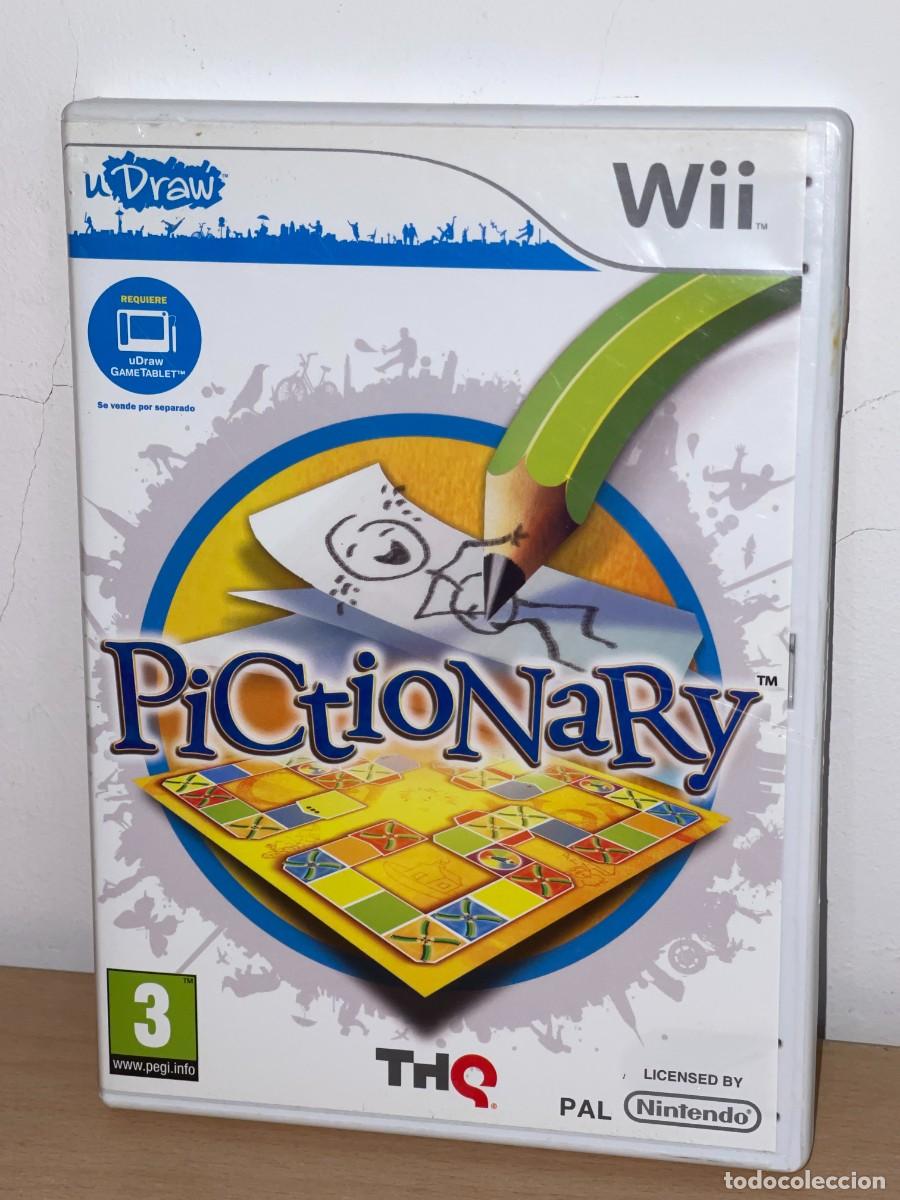 Videojuegos y Consolas: Nintendo Wii juego Pictionary PAL Castellano a&ntilde;o 2010 udraw