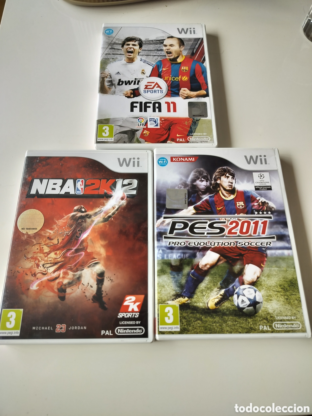 Videojuegos y Consolas: Lote 3 juegos para Nintendo Wii