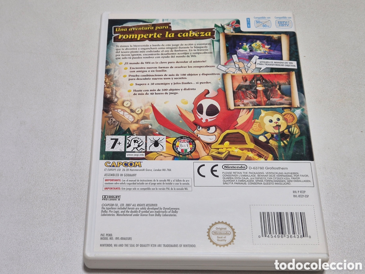 Videojuegos y consolas: Zack & Wiki En Busca Del Tesoro De Barbaros - Foto 2