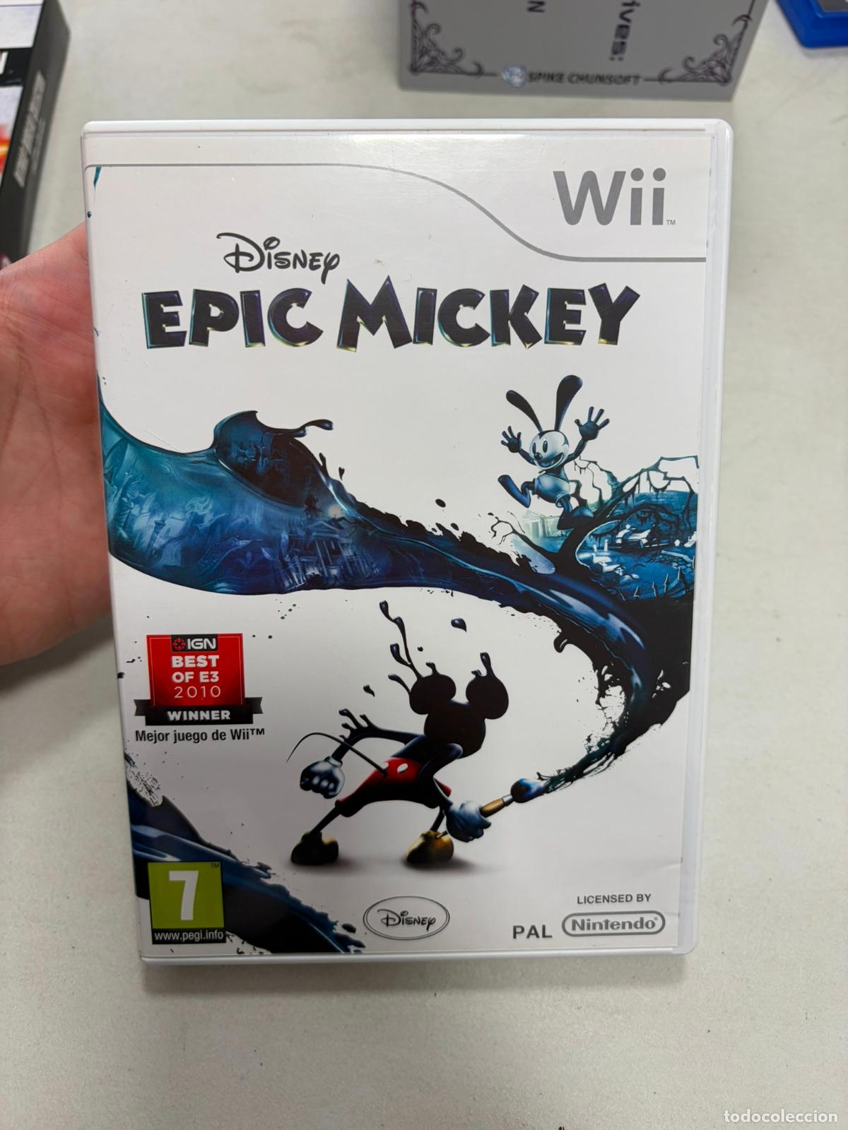 Video Games and Consoles: Disney Epic mickey - Nintendo wii PAL ESP Completo