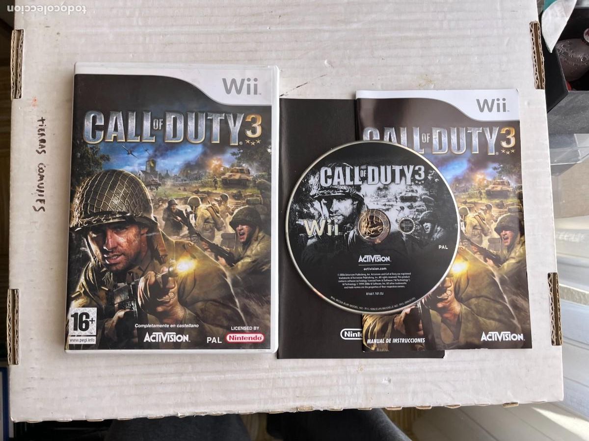 Videojuegos y Consolas: CALL OF DUTY 3 - NINTENDO WII KREATEN