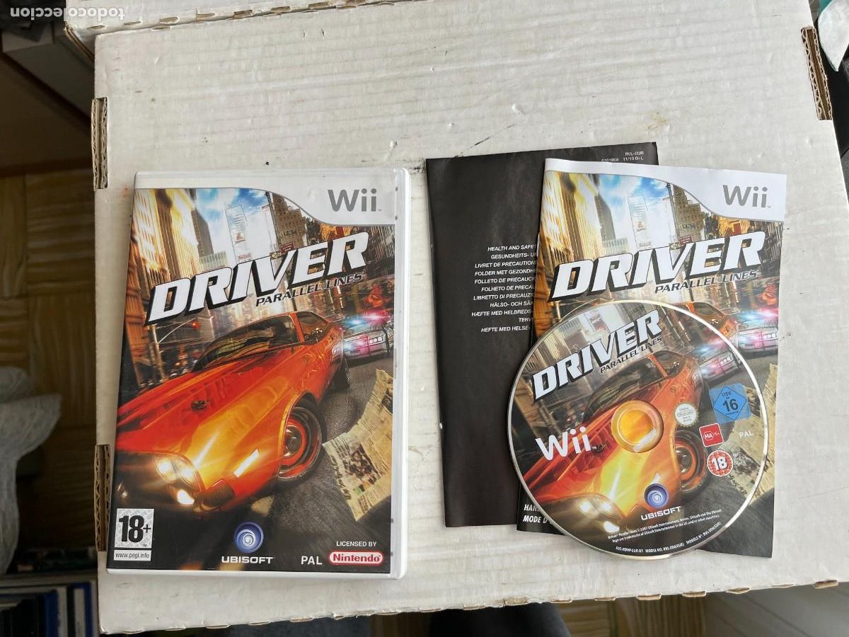 Videojuegos y consolas: DRIVER PARALLEL LINES - NINTENDO WII KREATEN - Foto 1