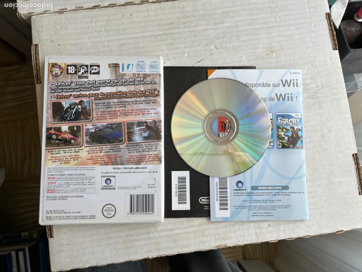 Videojuegos y consolas: DRIVER PARALLEL LINES - NINTENDO WII KREATEN - Foto 2