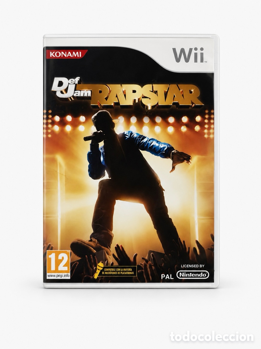 Videojuegos y Consolas: Juego Nintendo Wii: Def Jam Rapstar.