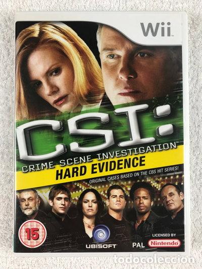 Videojuegos y Consolas: CSI: Crime Scene Investigation: Hard Evidence- 3307210327185