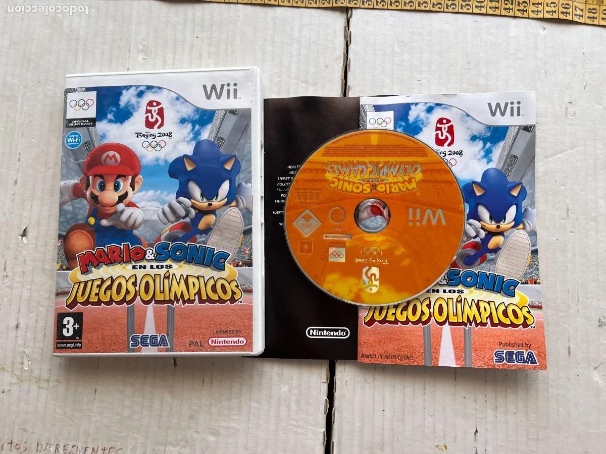 Videojuegos y Consolas: MARIO Y SONIC EN LOS JUEGOS OLIMPICOS SEGA - NINTENDO WII KREATEN