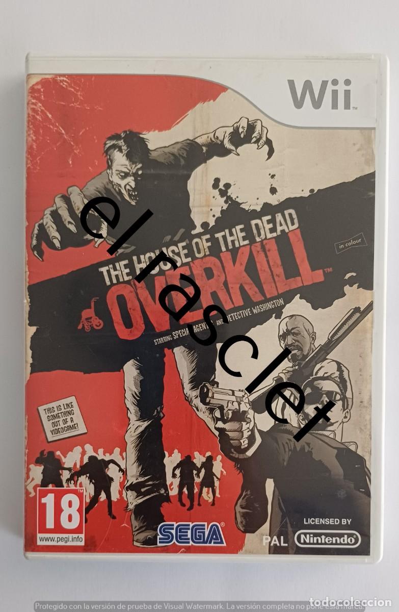 Videojuegos y Consolas: CAJA VACIA Wii - OVERKILL -CONTIENE MANUAL
