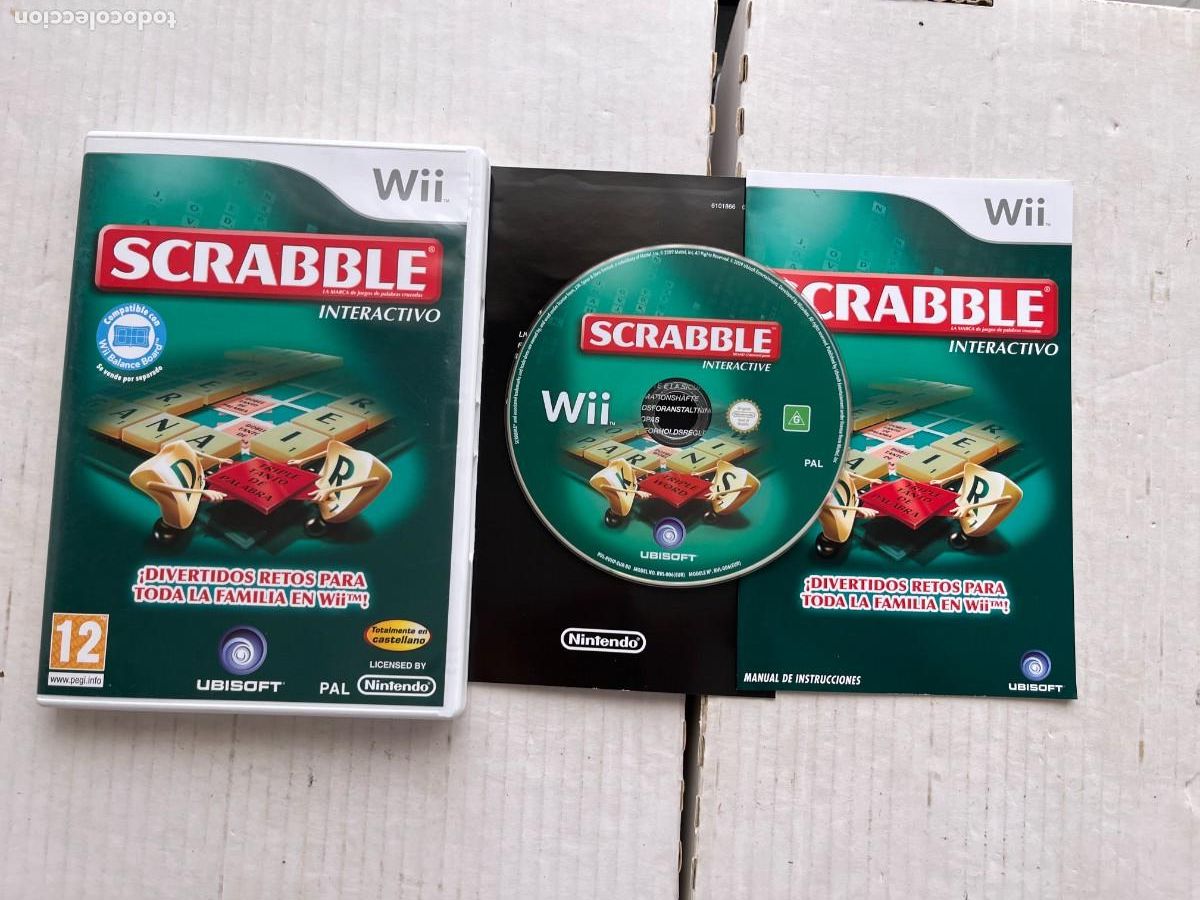 Videojuegos y Consolas: SCRABBLE INTERACTIVO - NINTENDO WII KREATEN