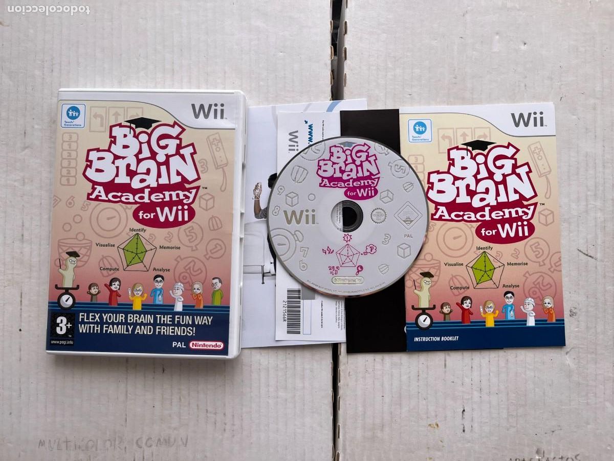 Videojuegos y Consolas: BIG BRAIN ACADEMY - NINTENDO WII KREATEN