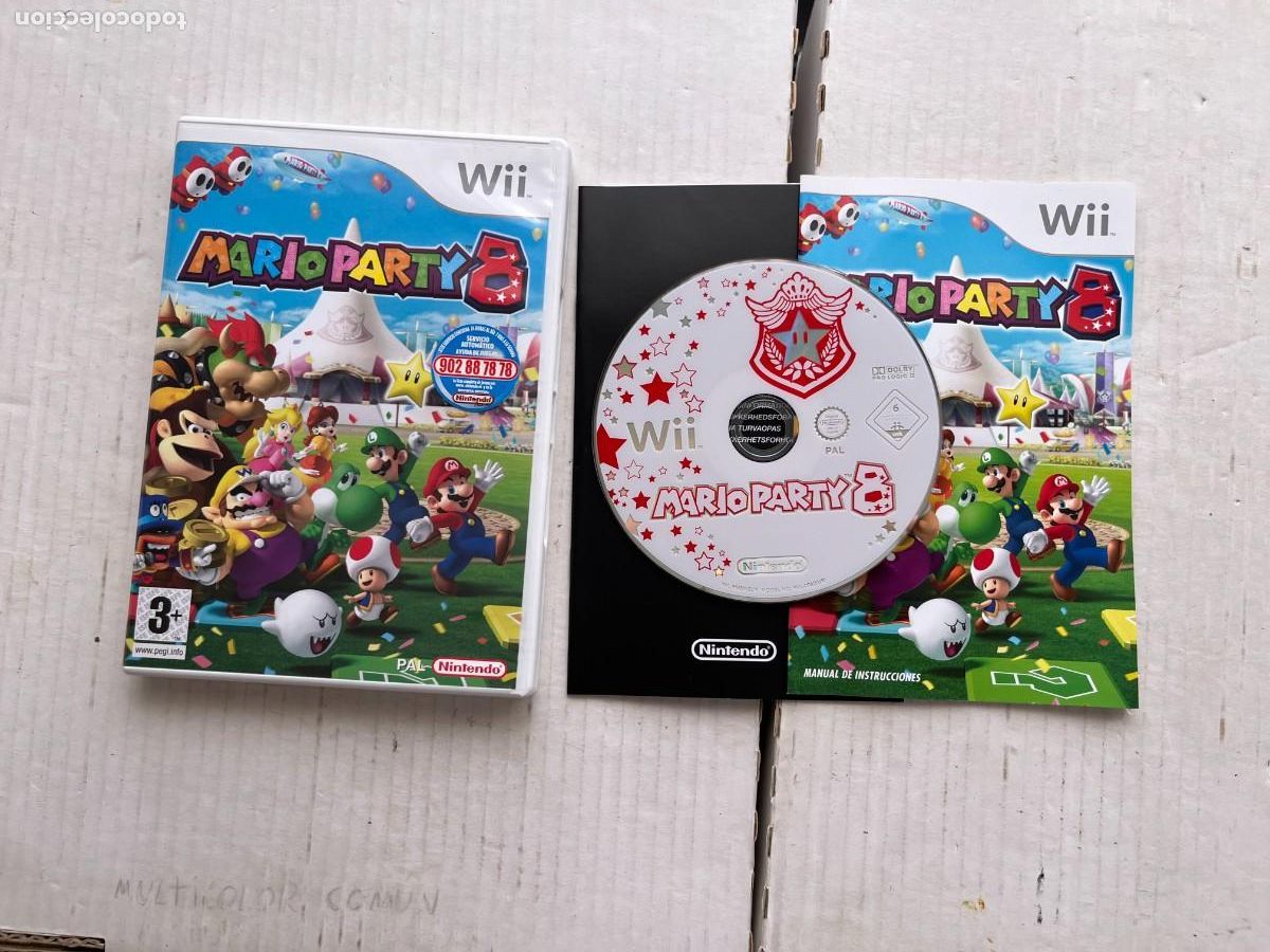 Videojuegos y Consolas: MARIO PARTY 8 NINTENDO WII KREATEN