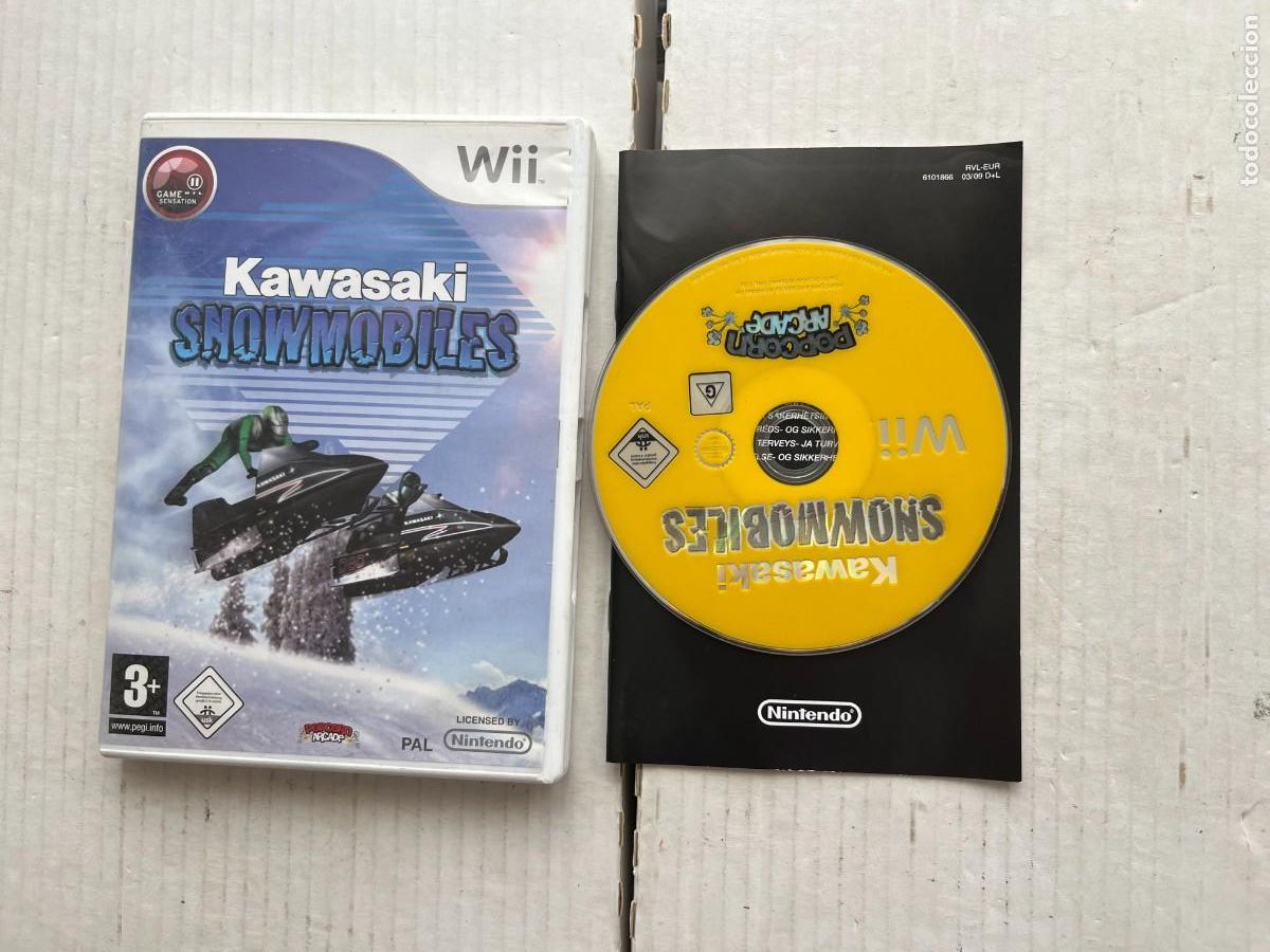 Videojuegos y Consolas: KAWASAKI SNOWMOBILES - NINTENDO WII KREATEN