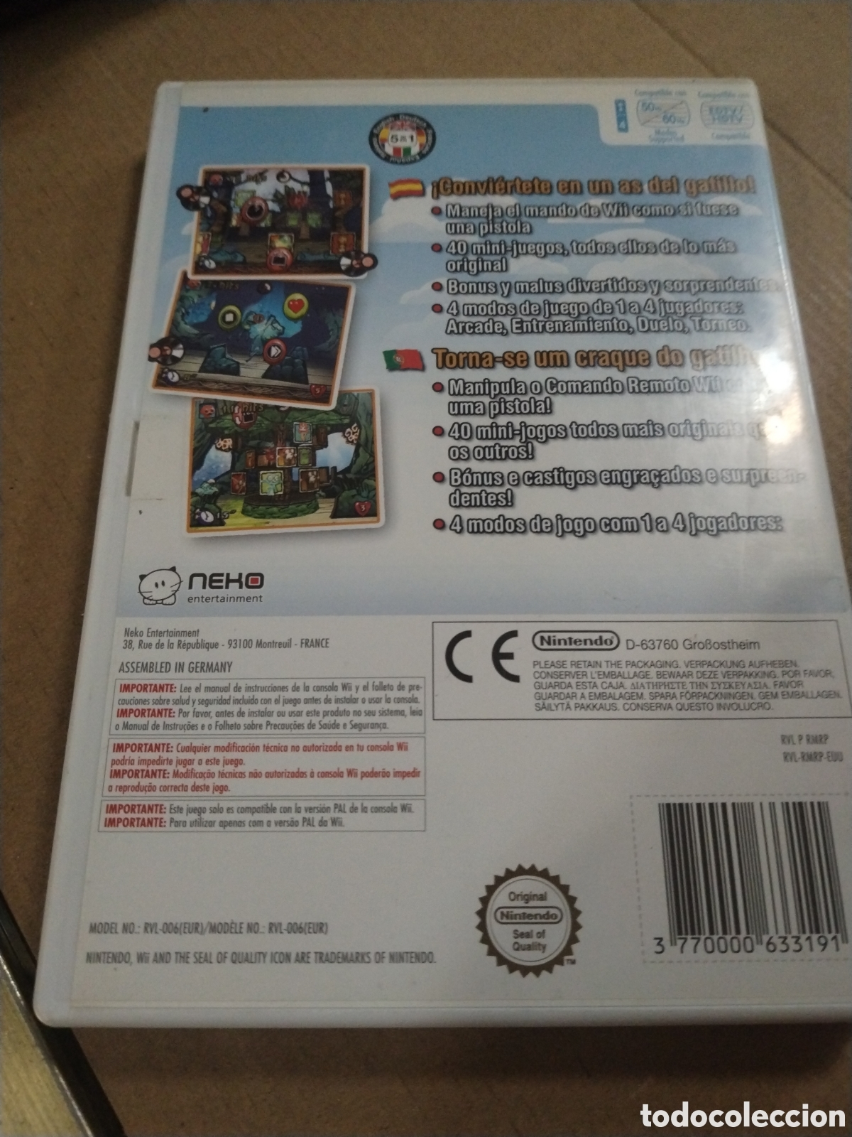 Videojuegos y consolas: NINTENDO WII - Cocoto Magic Circus. - Foto 2