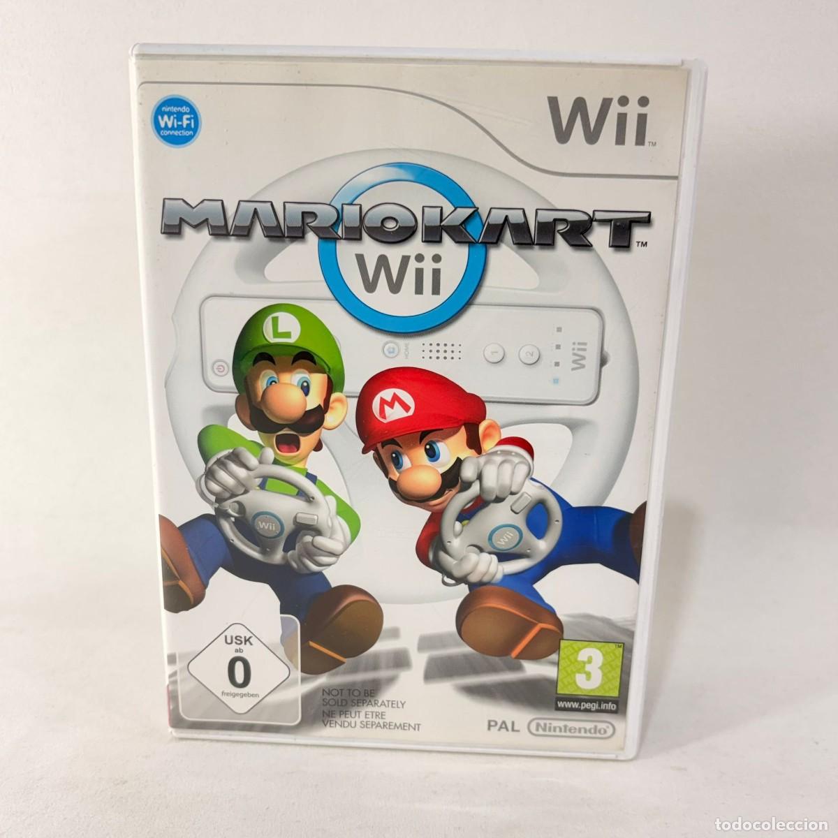 Jeux Vid&eacute;o et Consoles: VIDEO JUEGO NINTENDO WII - MARIOKART - CAJA + INSTRUCCIONES