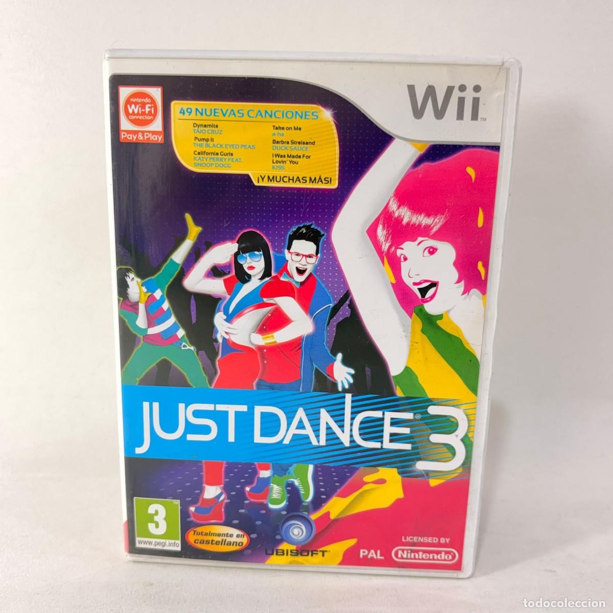 Videojuegos y Consolas: VIDEO JUEGO NINTENDO WII - JUST DANCE 3 - CAJA + INSTRUCCIONES