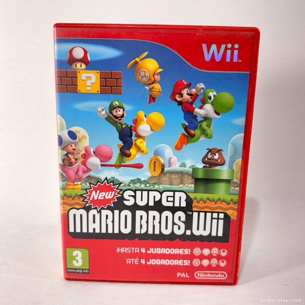 Videojuegos y Consolas: VIDEO JUEGO NINTENDO WII - SUPER MARIO BROS WII - CAJA