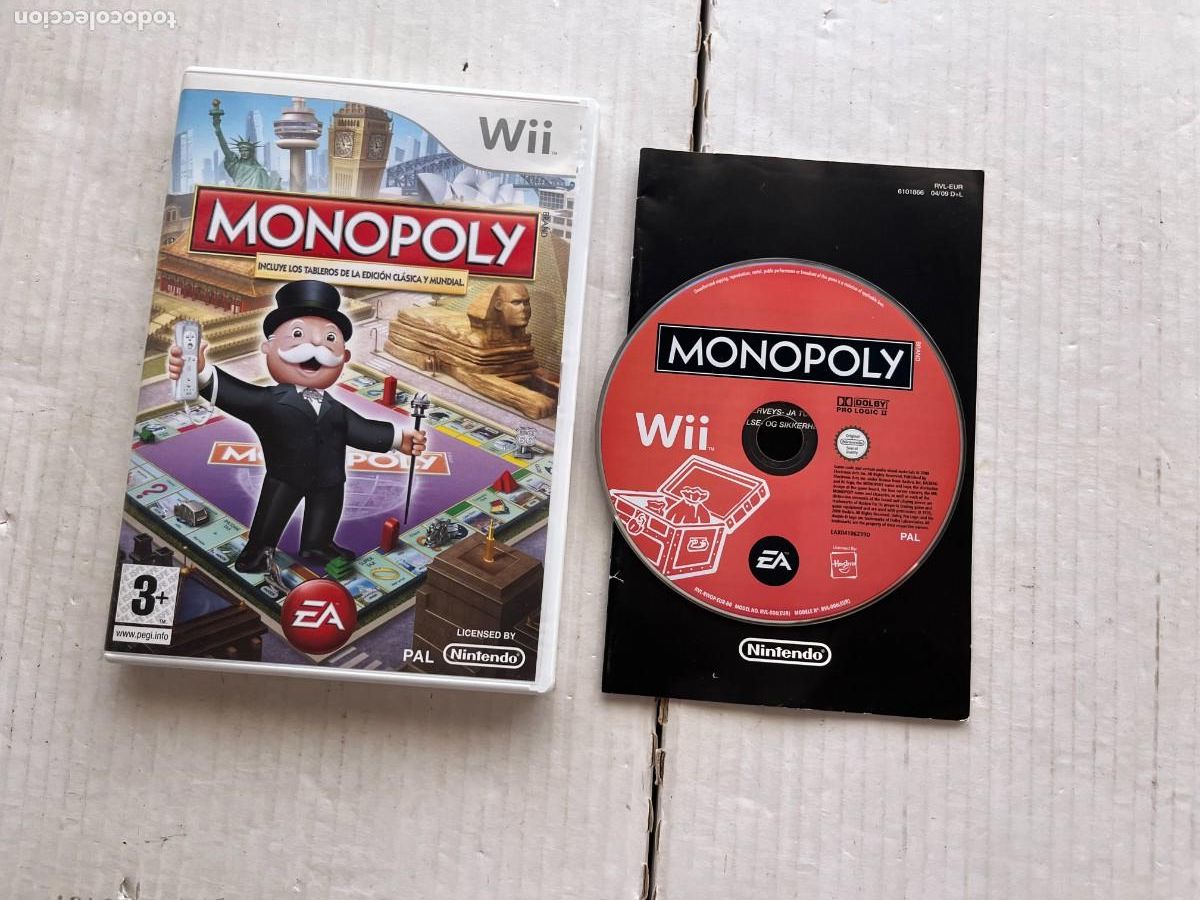 Videojuegos y Consolas: MONOPOLY - NINTENDO WII KREATEN
