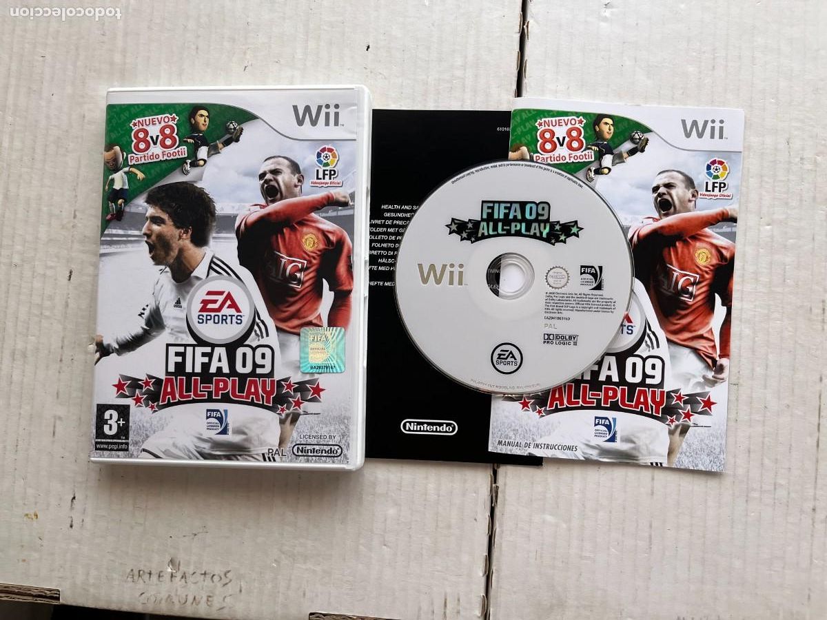 Videojuegos y Consolas: FIFA 09 ALL PLAY NINTENDO WII KREATEN