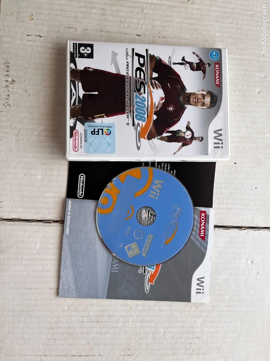Videojuegos y Consolas: PRO EVOLUTION SOCCER 2008 PES - NINTENDO WII KREATEN