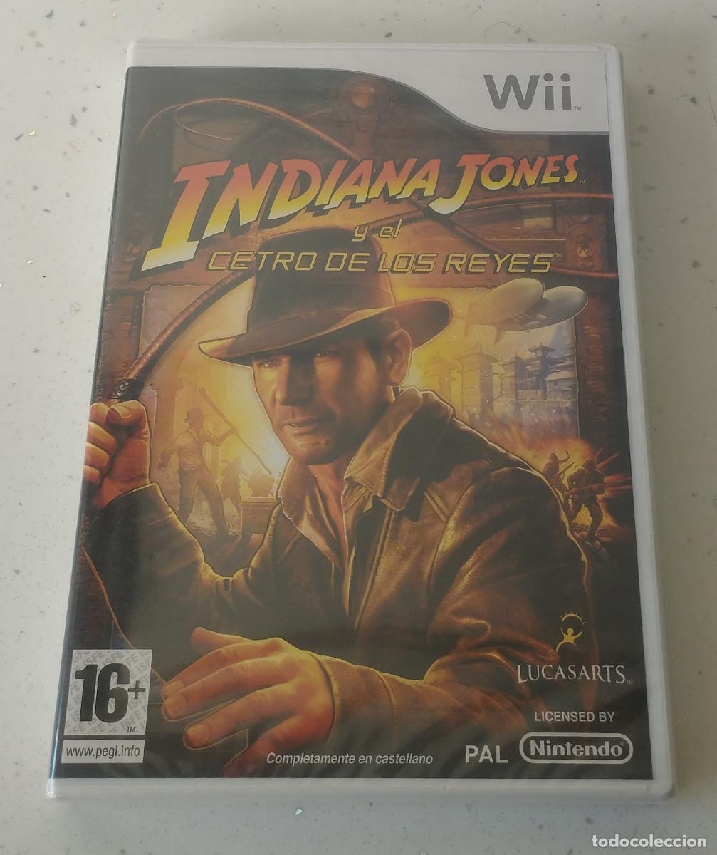 Videogiochi e Consoli: INDIANA JONES Y EL CETRO DE LOS REYES NINTENDO WII PAL ESPA&Ntilde;A, PRECINTADO