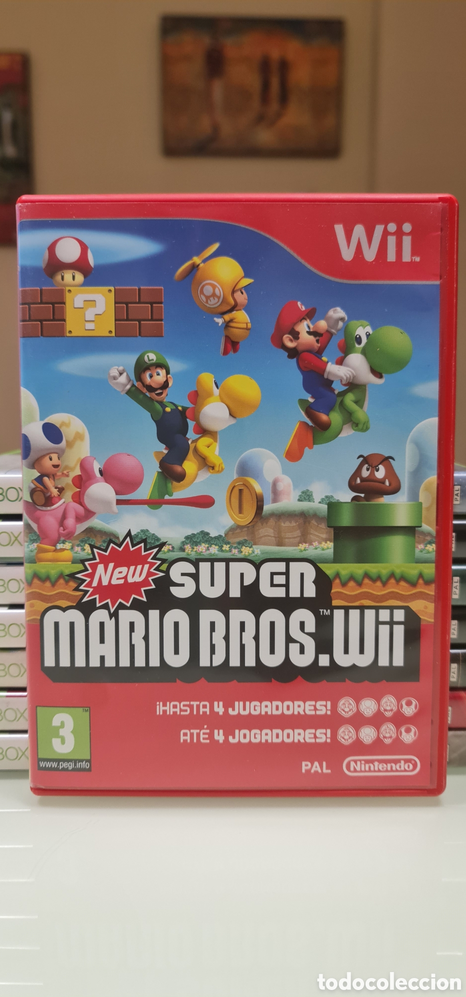 Videojuegos y consolas: New Super Mario Bros Wii PAL Espa&ntilde;a