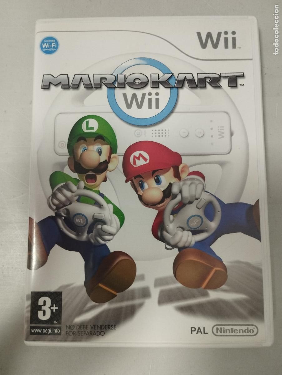Videojuegos y consolas: Mario kart wii - Nintendo wii - PAL ESP completo